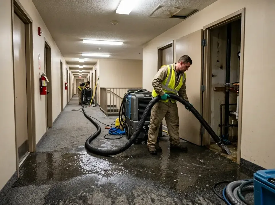 multi-unit-apartment-hallway-f-005 — frequently asked questions, Emergency Burst Pipe Water Extraction & Removal in Hernando…